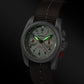BODERRY Men's Field Watches Titanium Mechanical Chronograph Top Brand Wristwatch 100M Waterproof Clock Military Watch for Men