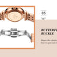 MEGIR Luxury Women Bracelet Quartz Watches Stainless Steel Band Waterproof Female Dress Wrist Watch Clock Ladies Montre Femme