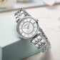 MEGIR Luxury Women Bracelet Quartz Watches Stainless Steel Band Waterproof Female Dress Wrist Watch Clock Ladies Montre Femme