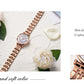 MEGIR Luxury Women Bracelet Quartz Watches Stainless Steel Band Waterproof Female Dress Wrist Watch Clock Ladies Montre Femme