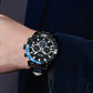 MEGIR Watches for Men Brand Luxury Military Sports Watch Chronograph Leather Strap Waterproof Date Quartz Wristwatch Man Clock