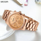 MEGIR Fashion Quartz Watches for Women Relogio Feminino Sport Wristwatch Lady Business Watch Clock Chronograph 24-hour 2057