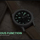 MEGIR Fashion Leather Watches for Men Quartz Wristwatch Waterproof Luminous Man Business Casual Chronograph Clock Date 2026
