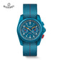 BODERRY Men's Field Watches Titanium Mechanical Chronograph Top Brand Wristwatch 100M Waterproof Clock Military Watch for Men