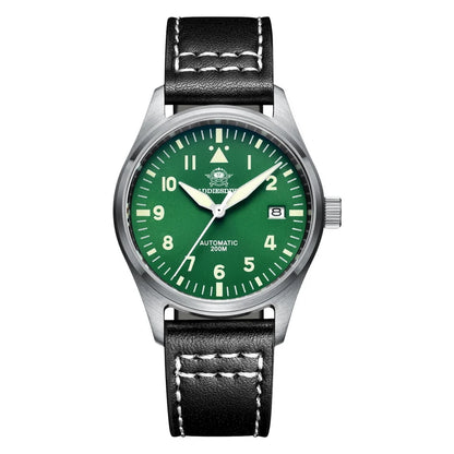 ADDIESDIVE Men Automatic Watch 20Bar Diver Waterproof NH35A Stainless Steel Mechanical watches Super Luminous reloj hombre MY-H2