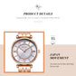 MEGIR Luxury Women Bracelet Quartz Watches Stainless Steel Band Waterproof Female Dress Wrist Watch Clock Ladies Montre Femme