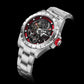 Boderry Windmill Men's Skeleton Stylish Watches Automatic Mechanical Fashion Sports Watch for Men Waterproof Wristwatches