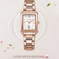 MEGIR Silver Women Watches Top Brand Luxury Waterproof Watch Bracelet Fashion Stainless Steel Bracelet Wristwatch for Women 1079