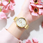 Golden Wristwatch Mesh Ladies Watches Luxury Brand CURREN Elegant Simple Quartz Watch Women's Bracelet Clock Female Reloj mujer