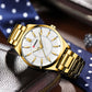 CURREN Man Watch Fashion Stainless Steel Quartz Wristwatches Top Brand Simple Thin Watches for Men Gold Clock