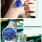 CURREN Fashion Women's Watches Leather Strap Quartz Wristwatch Classic Simple Thin Watch