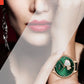 CURREN Watches Women Fashion Leather Quartz Wristwatch Charming Rhinestone Female Clock Zegarki Damskie