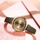 CURREN New Watches for Women Simple Quartz Ladies Wristwatches with Leather Strap Elegance Wrist Charm Timeless