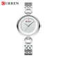 CURREN Quartz Women Luxury Rhinestone Clock Woman Gift Charming Ladies Stainless Steel Bracelet Women Wristwatch Montre femme