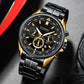 CURREN Luxury Brand Watches for Men Casual Sporty Quartz Wristwatch with 316 Stainless Steel Band Chronograph Clock Male Silver