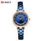 CURREN  Elegant Ladies Wristwatch Stainless Steel Dial Quartz Women's Bracelet Watches Classic Female Clock
