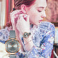 NEW CURREN Watches Women's Quartz Leather Wrsitwatches Fashionable Classic Clock Montre femme