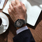 CURREN Man Watch Fashion Stainless Steel Quartz Wristwatches Top Brand Simple Thin Watches for Men Gold Clock