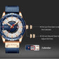 CURREN Watches Top Brand Fashion Leather Wristwatch Casual Quartz Men's Watch New Chic Luminous hands Clock