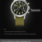 Merkur Retro 70 Vintage  Chronograph Mechanical Men's Complicated Sapphire 38MM Small Luxury Classic Wrist Watch