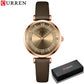 NEW CURREN Watches Women's Quartz Leather Wrsitwatches Fashionable Classic Clock Montre femme
