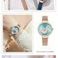 NAVIFORCE Luxury Women's Watch Set with Steel Mesh Band Creative Design Female Clock Relogio Feminino Includes Watch Box for Sal
