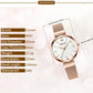 CURREN Watches Women's Simple Fashion Quartz Watch Ladies Wristwatch Charm Bracelet Stainless Steel Clock relogios feminino