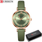 NEW CURREN Watches Women's Quartz Leather Wrsitwatches Fashionable Classic Clock Montre femme