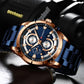 CURREN Watch Quartz Male watches Fashion Chronograph Clock Mens Gift Casual Stainless Steel Wristwatch