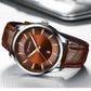 CURREN Quartz Watches for Men Leather Strap Male Wristwatches Top Luxury Brand Business Men's Clock  45 mm Reloj Hombres