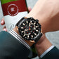 CURREN Luxury Casual Mens Watches Quartz Sports Chronograph Wristwatch Male Stainless Steel Luminous hands Clock
