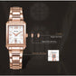 MEGIR Silver Women Watches Top Brand Luxury Waterproof Watch Bracelet Fashion Stainless Steel Bracelet Wristwatch for Women 1079