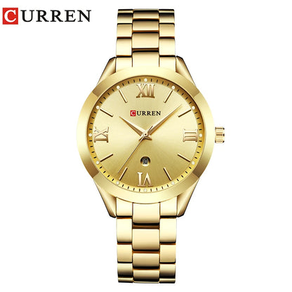 CURREN Watch Women Watches Ladies 9007 Steel Women's Bracelet Watches Female Clock Relogio Feminino Montre Femme
