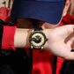 CURREN Mens Watches Top Brand Luxury Casual Quartz Leather Wristwatches Business Male Clock with Date and Luminous hands