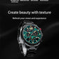 CURREN Fashion Quartz Watches Men Casual Sport Wristwatch with Stainless Steel Chronograph Dial Clock with Luminous