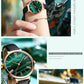 CURREN Fashion Women's Watches Leather Strap Quartz Wristwatch Classic Simple Thin Watch