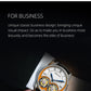 MERKUR genuine Double Tourbillon Manual Mechanical Watch Men's Luxury Formal Business Men's A Certified Millionaire Watch