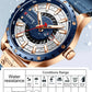 CURREN Watches Top Brand Fashion Leather Wristwatch Casual Quartz Men's Watch New Chic Luminous hands Clock