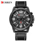 Newest Men Watches CURREN Top Brand Luxury Quartz Mens Wristwatches Leather Military Date Male Clock Relogio Masculino