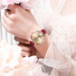 CURREN Woman Watch 2020 Luxury Elegant Ladies Quartz Wristwatches with Leather NEW Charming Design Female Clock