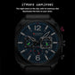 CURREN Brand Luxury Men Brown Quartz Wristwatches for Male Luminous Chronograph Dial Leather Clock Casual Sports Watch