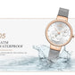 Women Watch NAVIFORCE Top Luxury Brand Steel Mesh Waterproof Ladies Watches Flower Quartz Female Wristwatch Charming Girl Clock