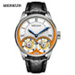 MERKUR genuine Double Tourbillon Manual Mechanical Watch Men's Luxury Formal Business Men's A Certified Millionaire Watch