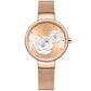 Women Watch NAVIFORCE Top Luxury Brand Steel Mesh Waterproof Ladies Watches Flower Quartz Female Wristwatch Charming Girl Clock