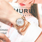 Watches Women CURREN Top Brand Fashion Thin Quartz Wristwatch with Charming Stainless Steel Bracelet