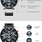CURREN Watch Chronograph Sport Mens Watches Quartz Clock Leather Male Wristwatch Relogio Masculino Fashion Gift for Men