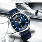 CURREN Quartz Watches for Men Leather Strap Male Wristwatches Top Luxury Brand Business Men's Clock  45 mm Reloj Hombres