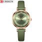 NEW CURREN Watches Women's Quartz Leather Wrsitwatches Fashionable Classic Clock Montre femme