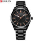 CURREN Man Watch Fashion Stainless Steel Quartz Wristwatches Top Brand Simple Thin Watches for Men Gold Clock