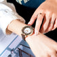 CURREN Branded Women's Watches 2021 Lux Elegant Ladies Wristwatch with Leather Bracelet Royal Blue